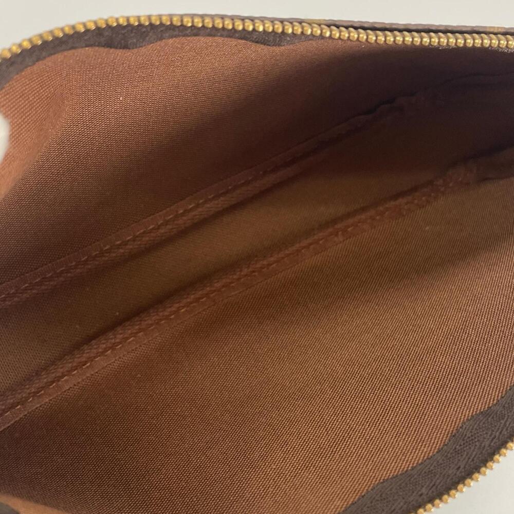 LOUIS VUITTON Brown Monogram Canvas Pochette Pouch - Picture 12 of 13